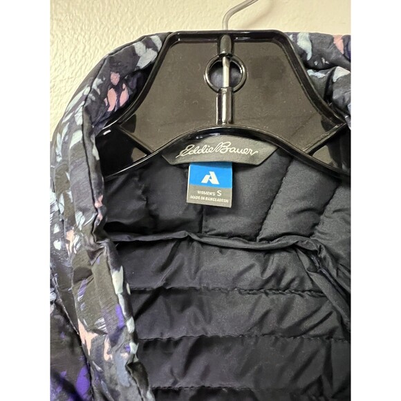 NWT Eddie Bauer Women’s Microtherm Stormdown First Ascent Jacket SM Purple Blue - Picture 4 of 12